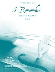 I Remember Orchestra sheet music cover Thumbnail